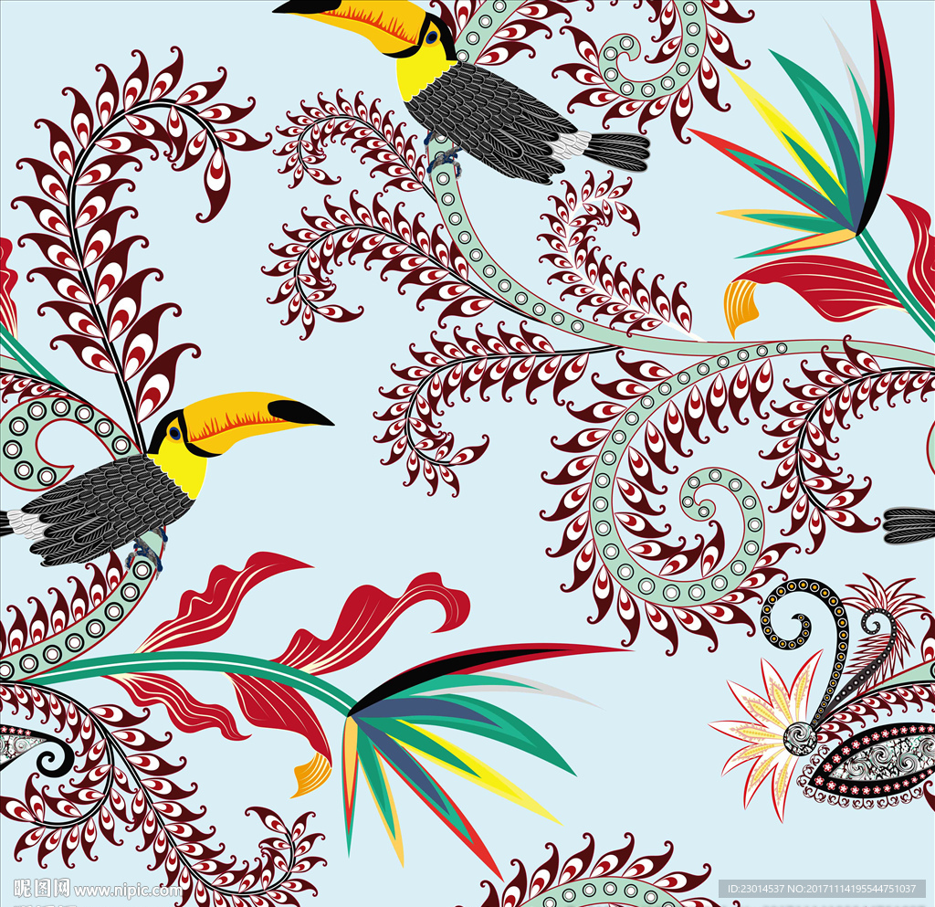 热带植物花卉花型