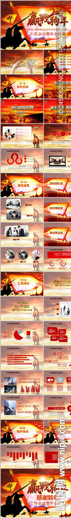 2018赢战狗年公司年会PPT