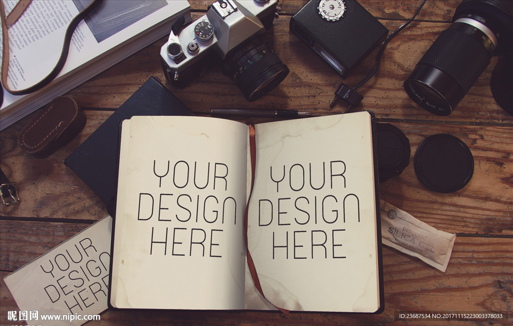 VI样机画 智能贴图模版