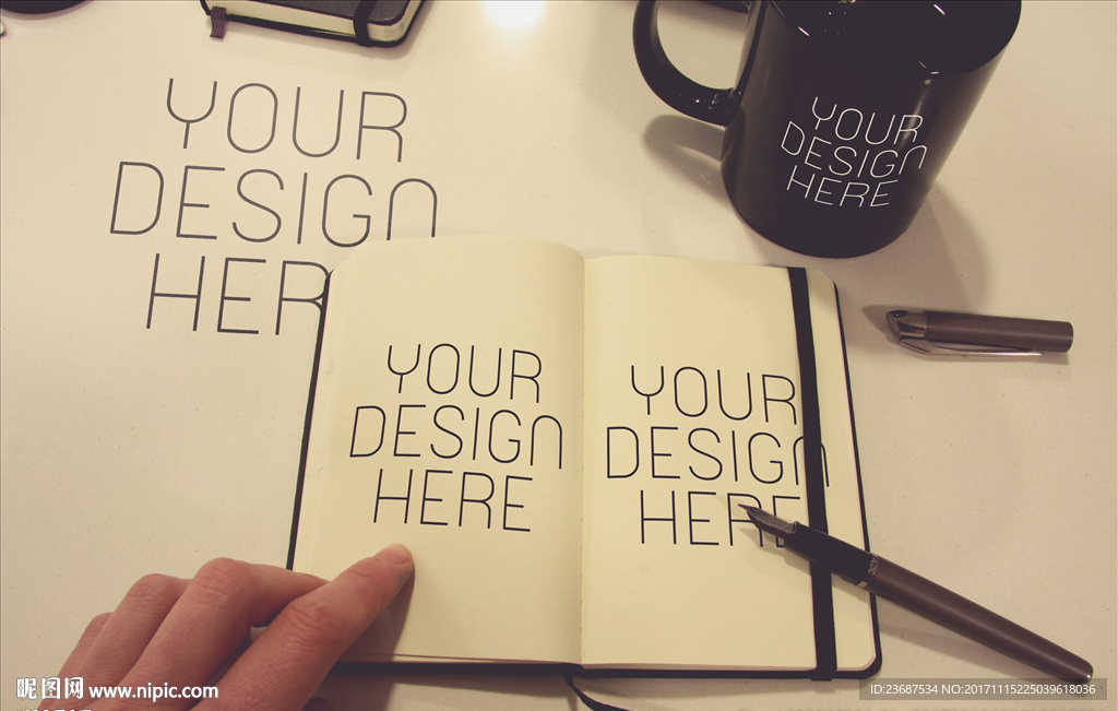 VI样机智能贴图模版效果图