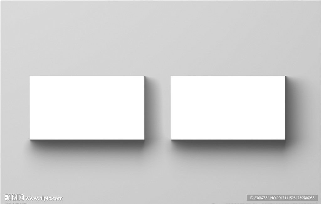 VI样机名片贴图智能贴图