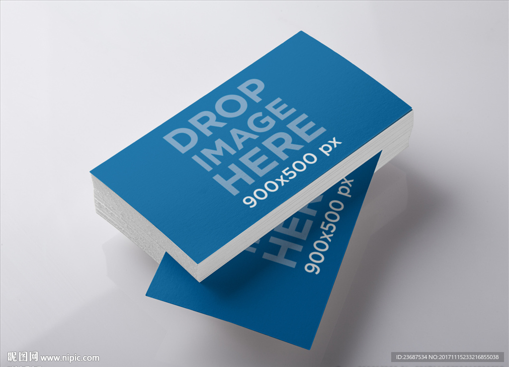 VI样机名片贴图智能贴图