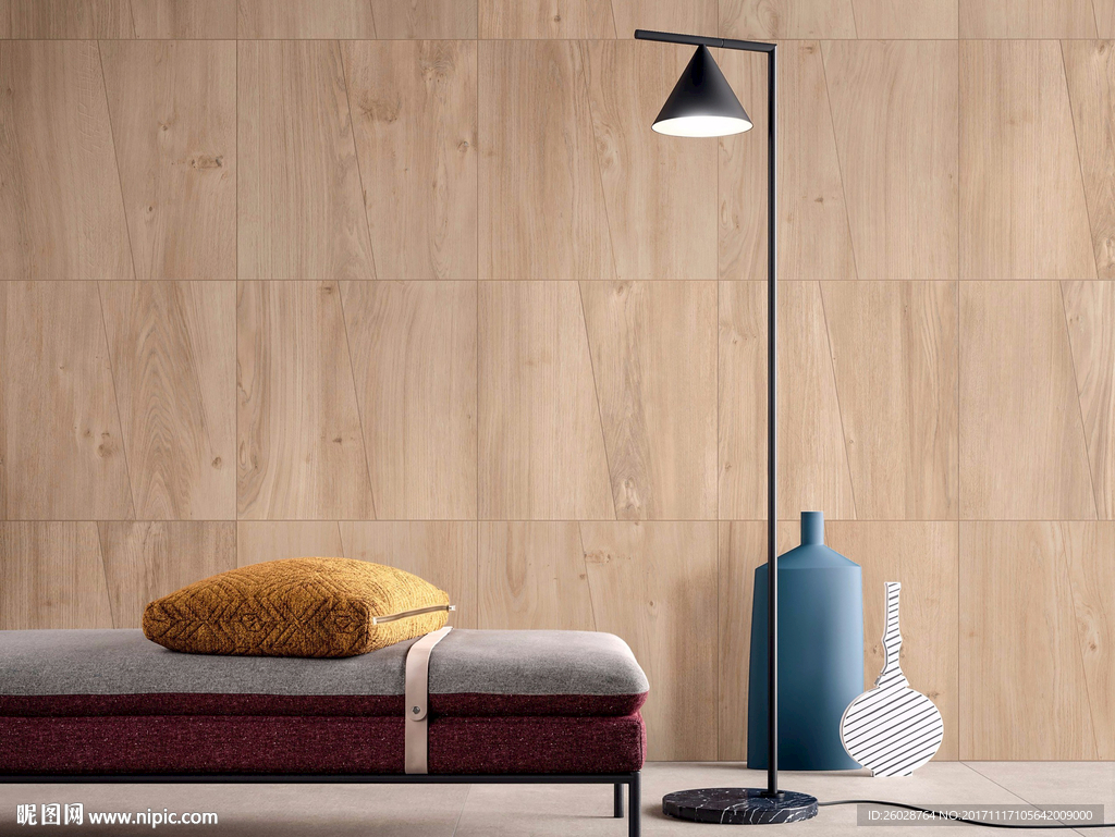 极致北欧风 最新仿古砖效果图