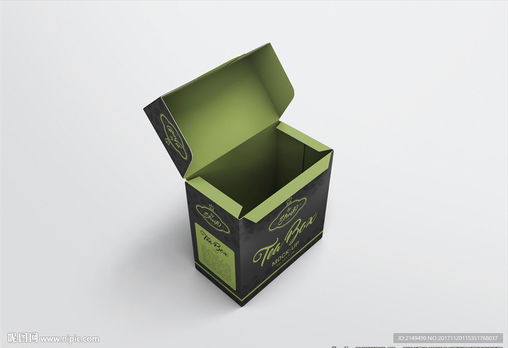 茶叶茶叶品牌VI样机模板