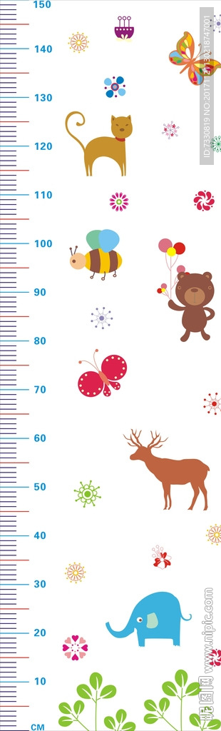 儿童身高尺  身高测量