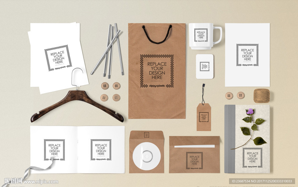 VI样机企业形象样机