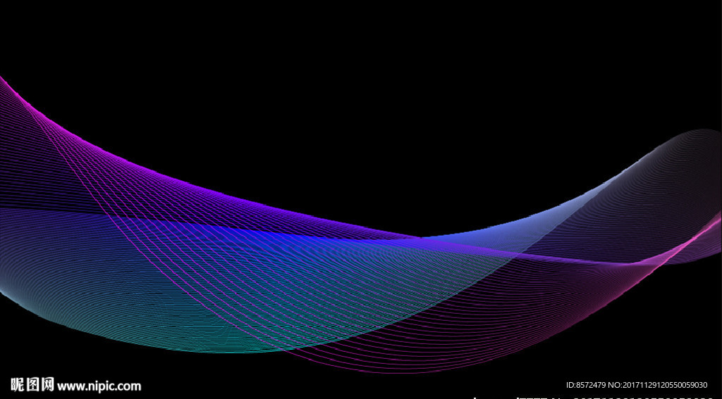 蓝紫色线条背景