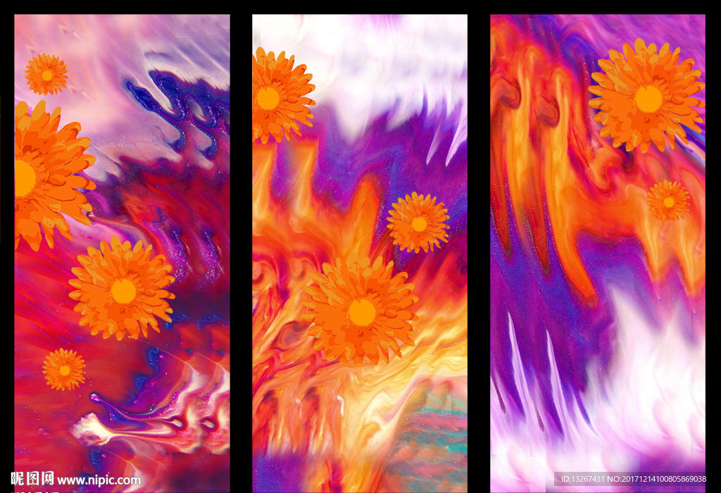 抽象油画装饰画