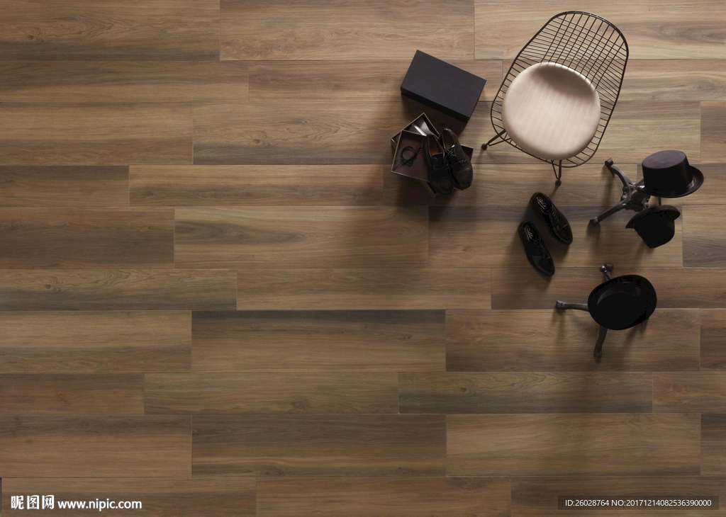 极简北欧风 最新仿古砖效果图