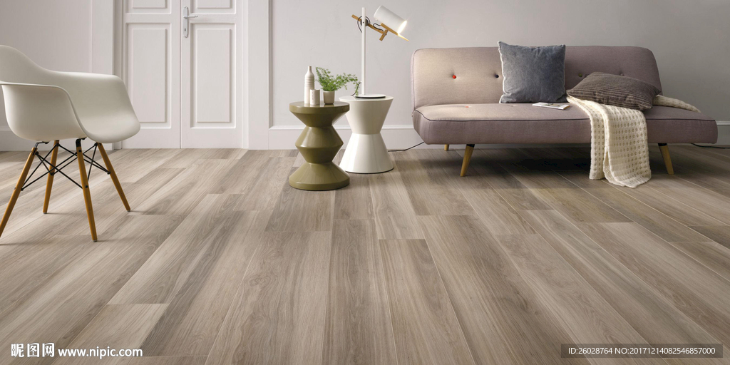 极简北欧风 最新仿古砖效果图