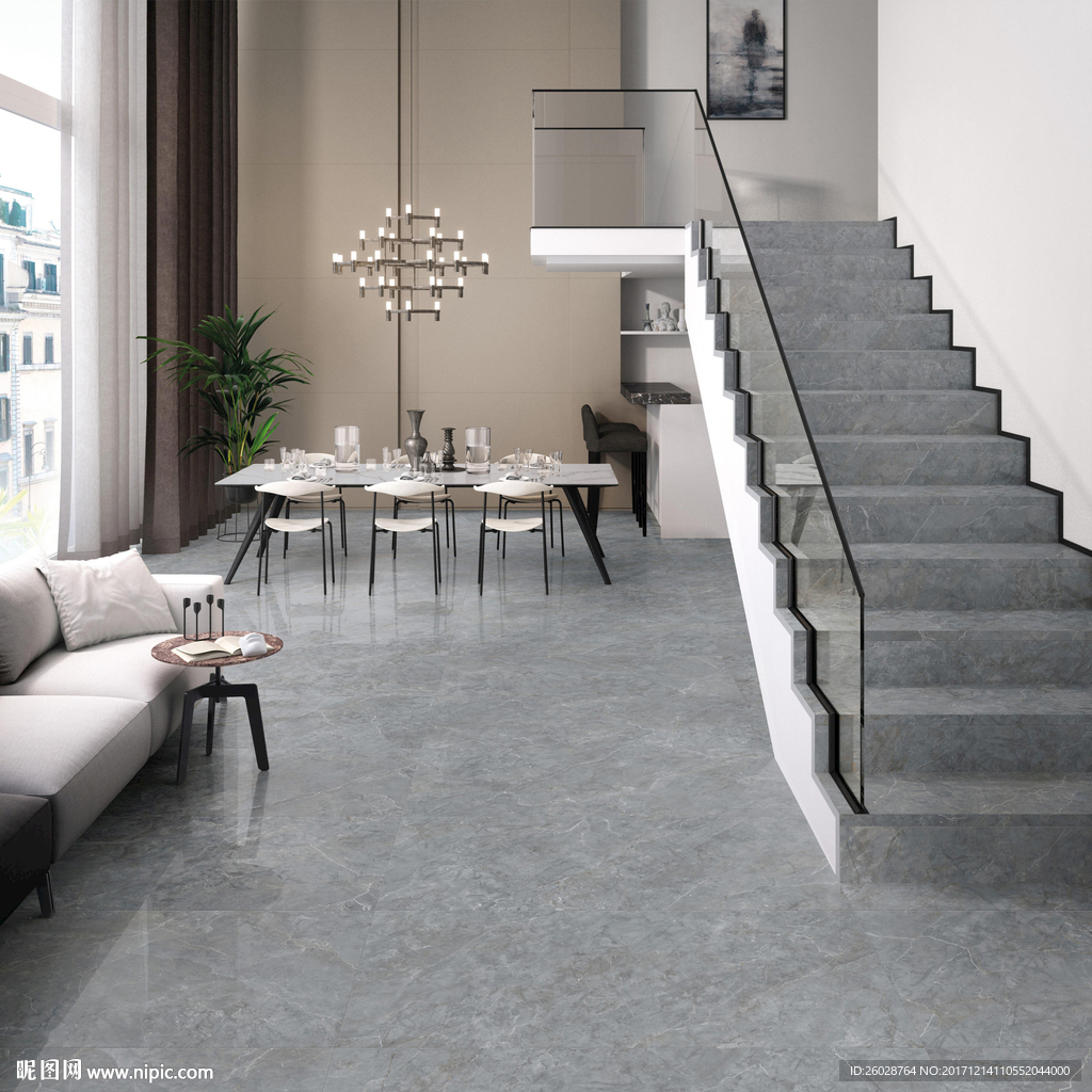 最新瓷砖效果图 北欧空间