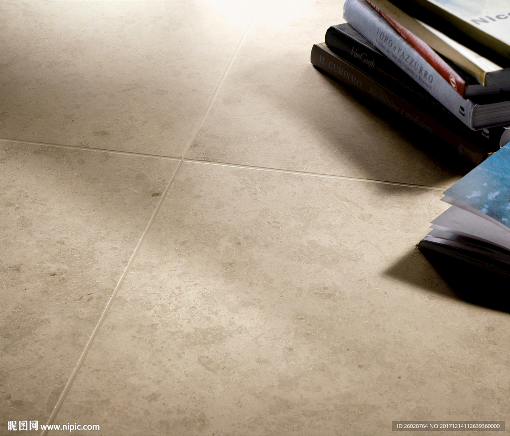 极致简约风格 仿古砖国外效果图