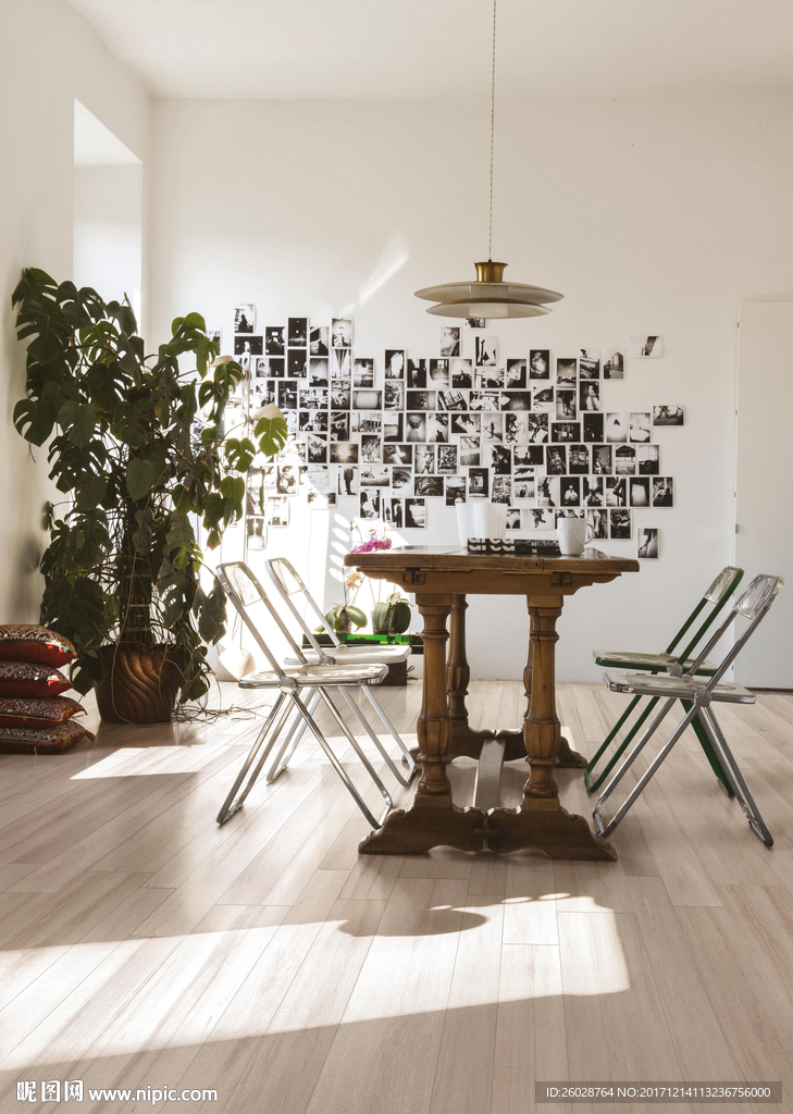 极致简约风格 仿古砖国外效果图