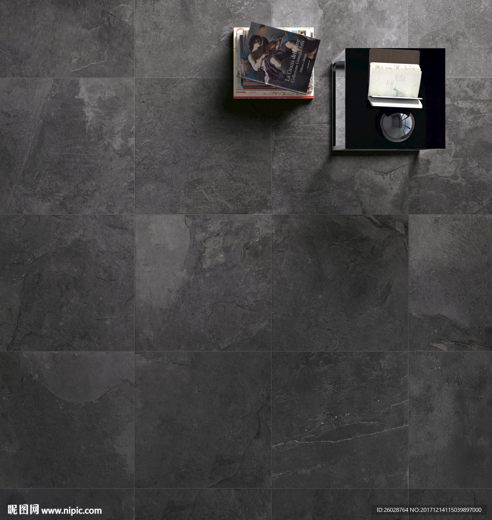 极致简约风格 仿古砖国外效果图