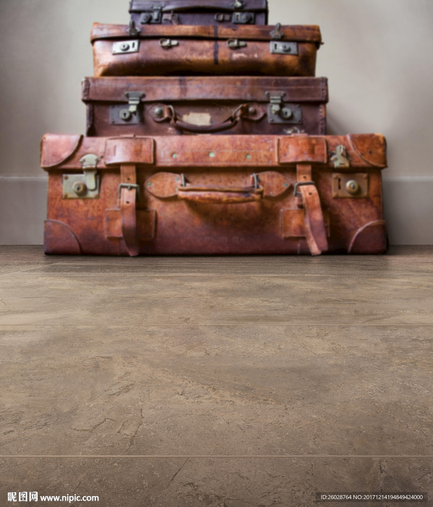 极致简约风格 仿古砖国外效果图