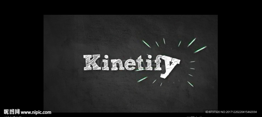 动态黑板手写粉笔字可更换文字