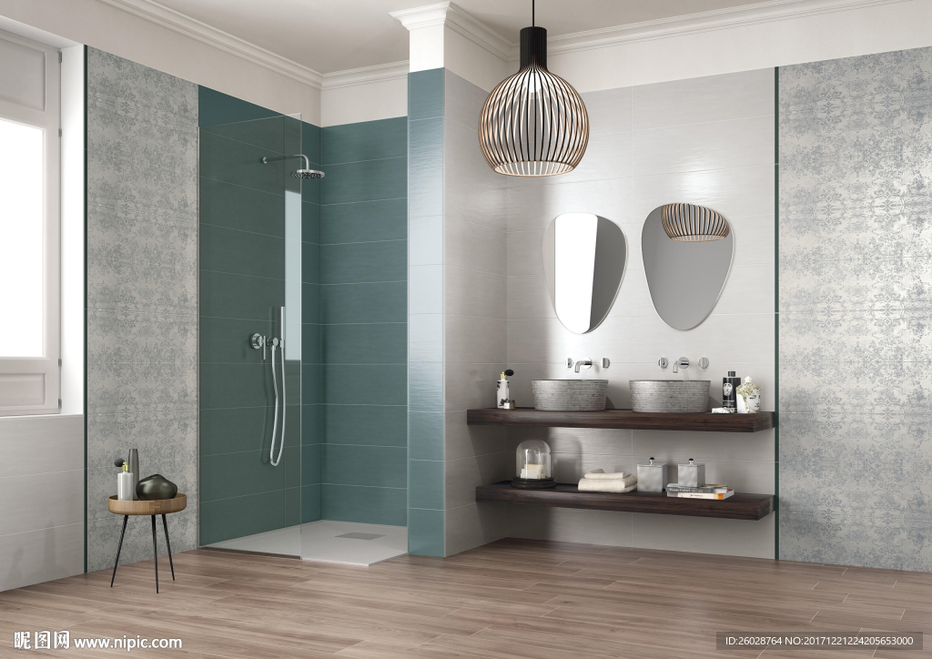 极致现代简约 瓷片 瓷砖效果