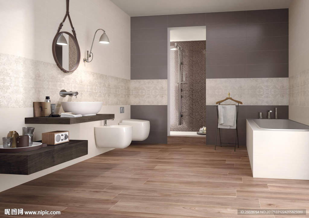 极致现代简约 瓷片 瓷砖效果