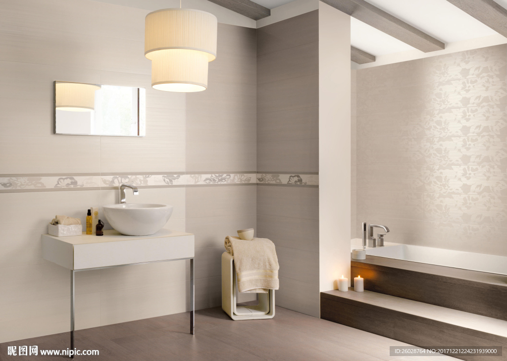 极致现代简约 瓷片 瓷砖效果