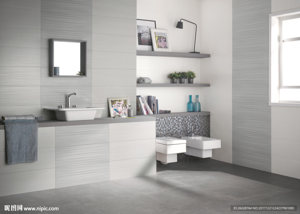 极致现代简约 瓷片 瓷砖效果