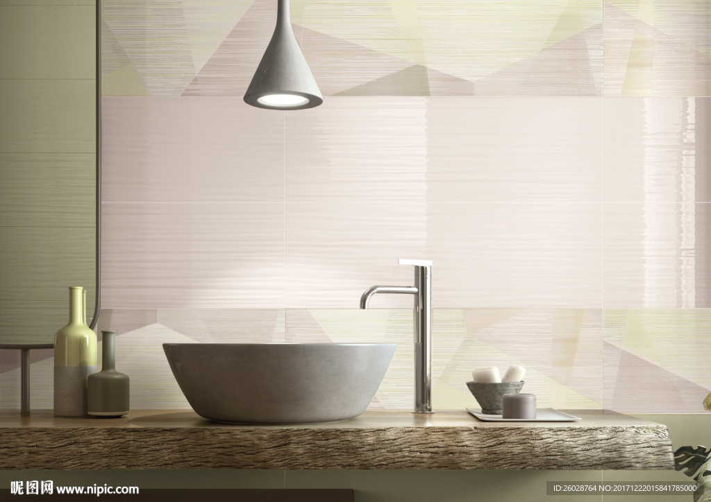 极致现代简约 瓷片 瓷砖效果