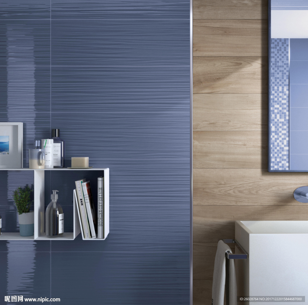 极致现代简约 瓷片 瓷砖效果