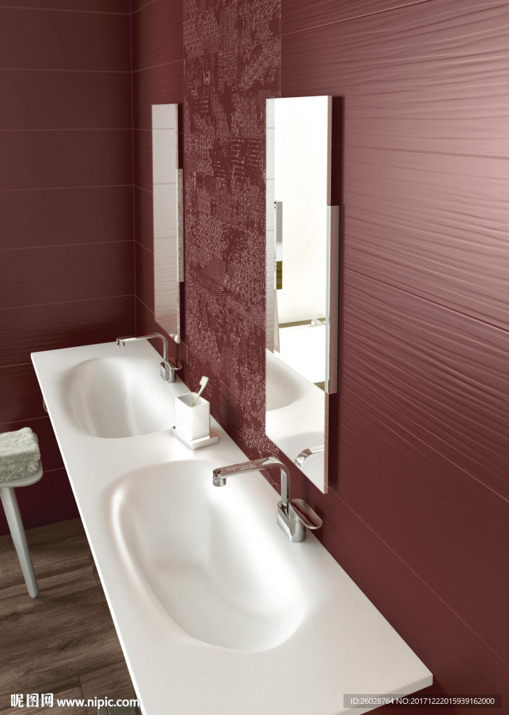 极致现代简约 瓷片 瓷砖效果