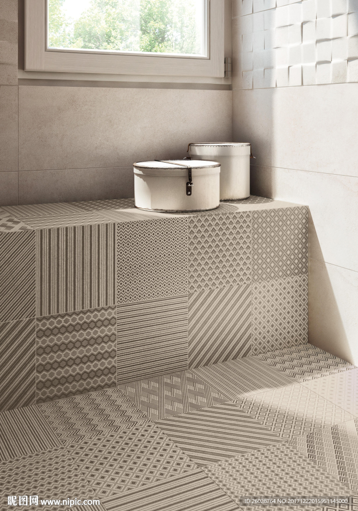 极致现代简约 瓷片 瓷砖效果