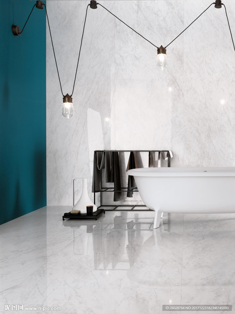 极致简约风格 最新大理石砖效果