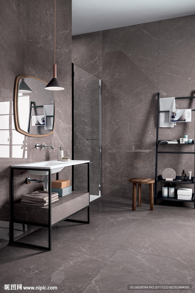 极致简约风格 最新大理石砖效果