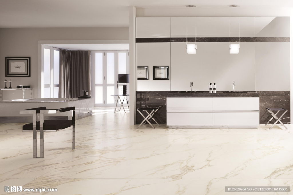 极致简约风格 最新大理石砖效果