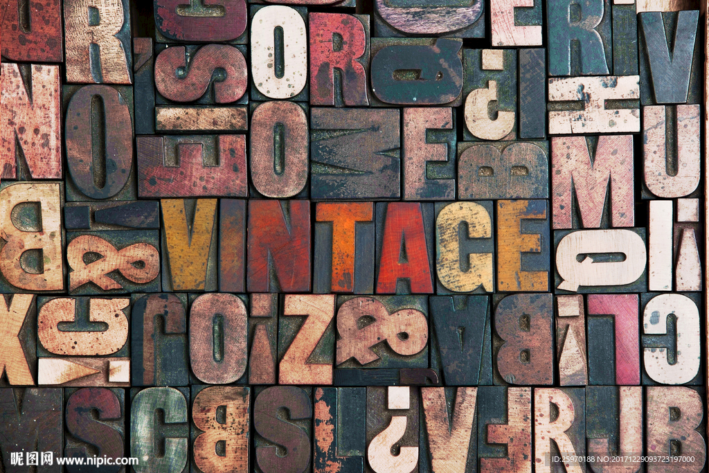 3D立体字母背景墙