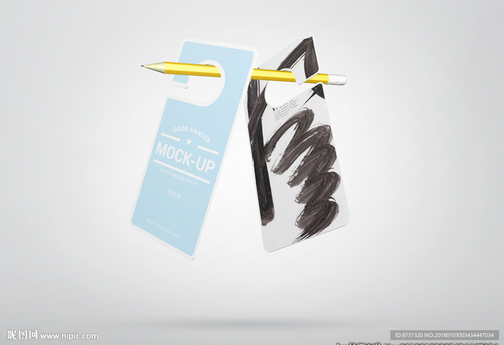 通用酒店请勿打扰挂牌样机图片