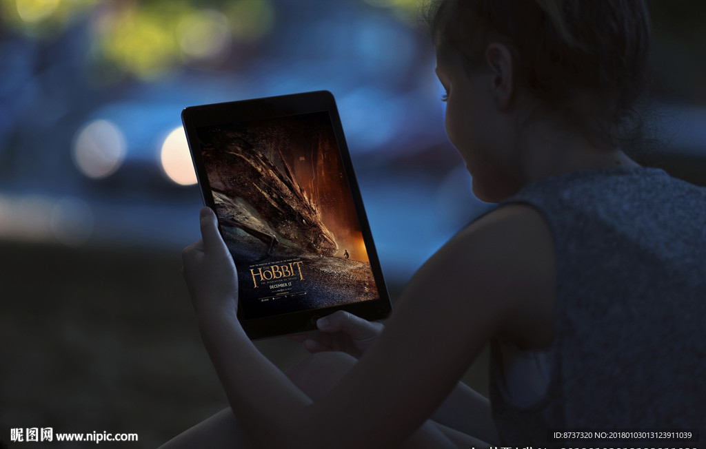 高档通用ipad场景贴图样机