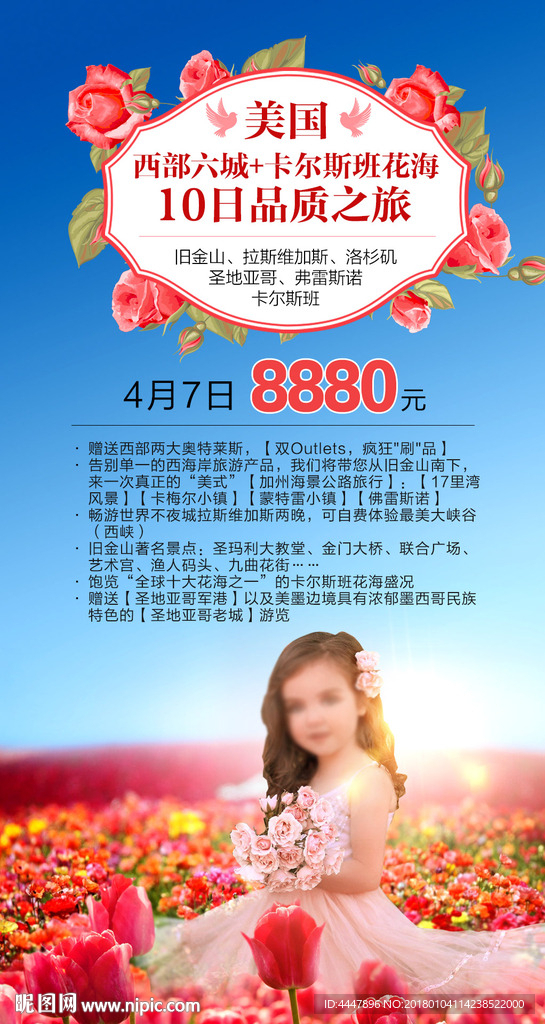 旅游海报 美国旅游