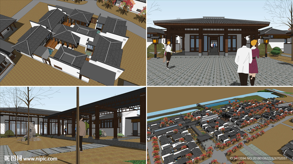 现代简约风格度假社区