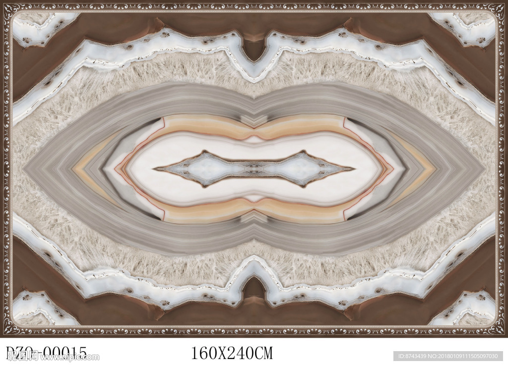 抛晶砖拼花图片