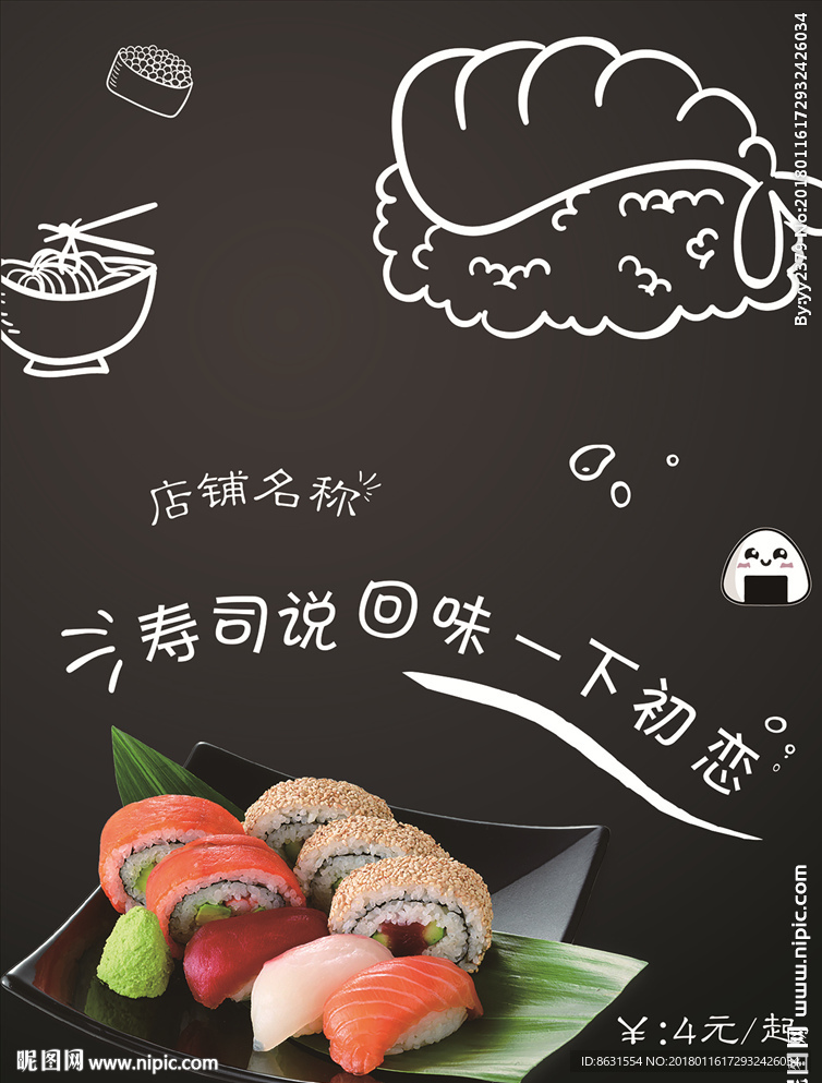 寿司海报