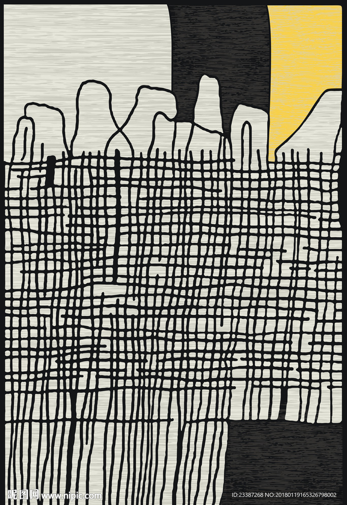 现代北欧风格地毯