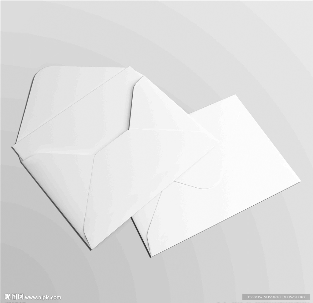 信封折页样机图片