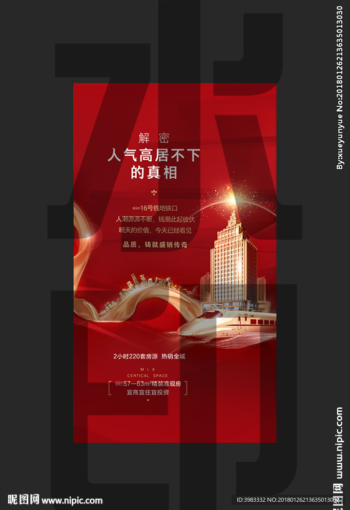 地产公寓开盘广告