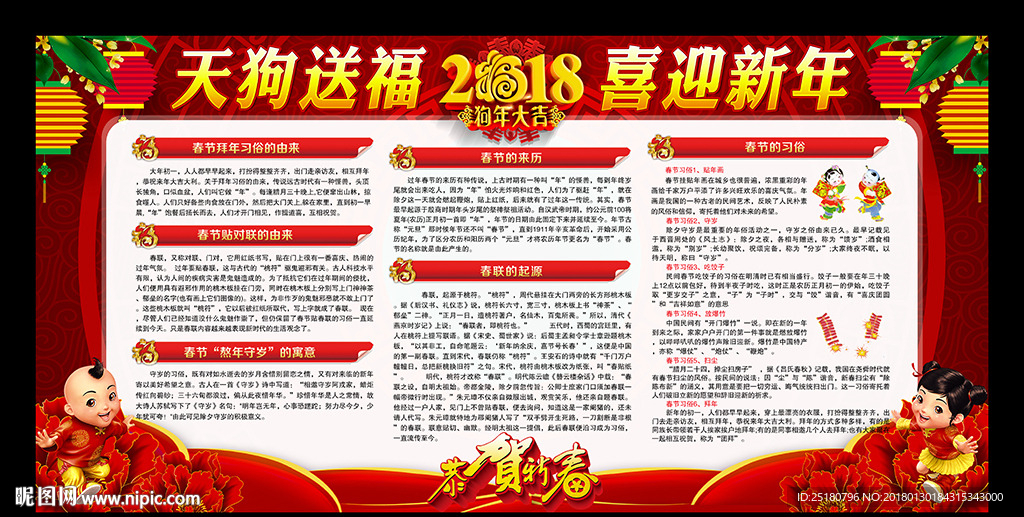 春节安全知识宣传栏