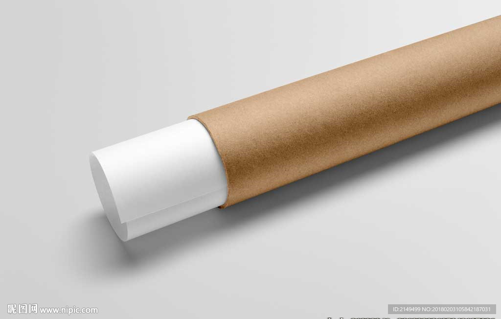 纸筒工程图纸VI样机模板