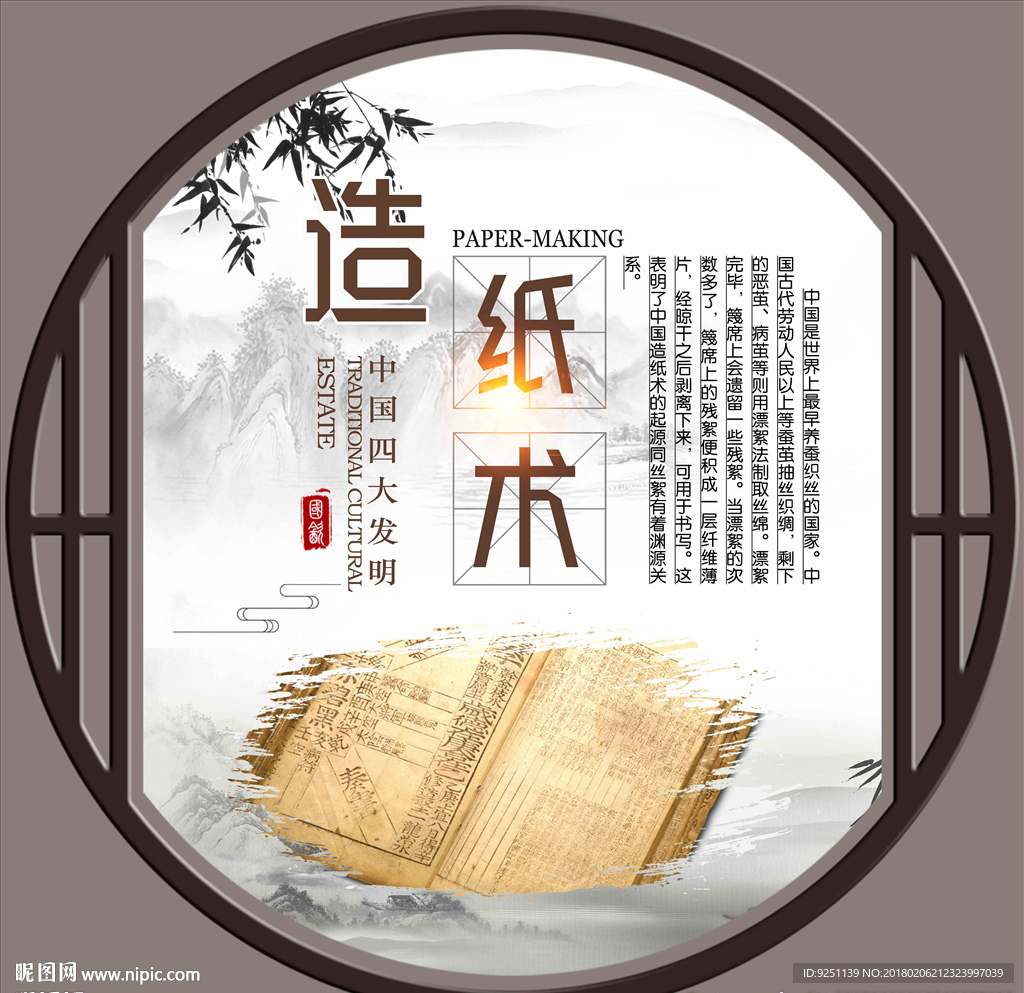 四大发明造纸术