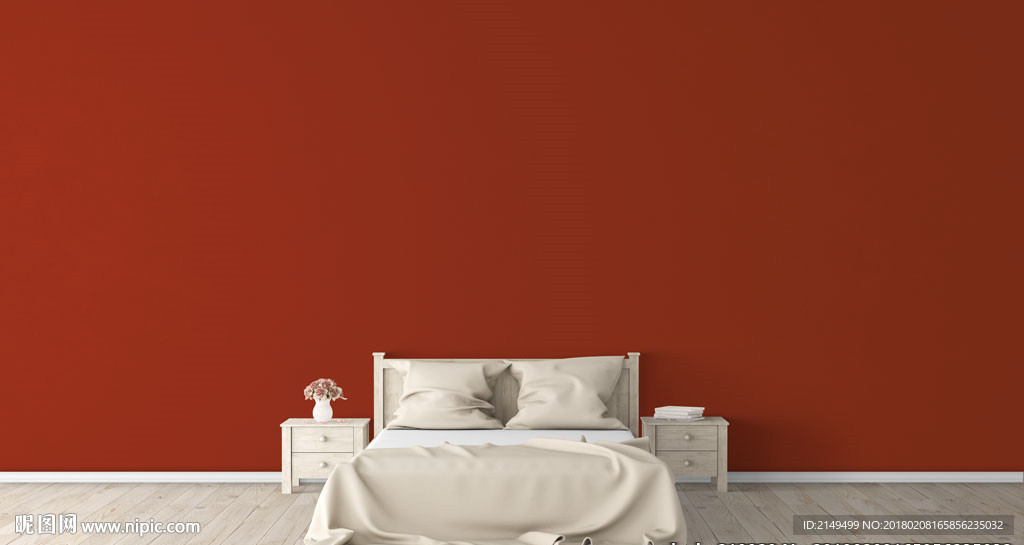 墙面壁纸效果图样机模板