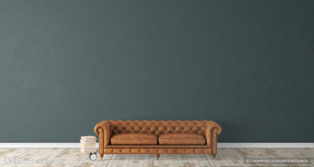 墙面壁纸效果图样机模板