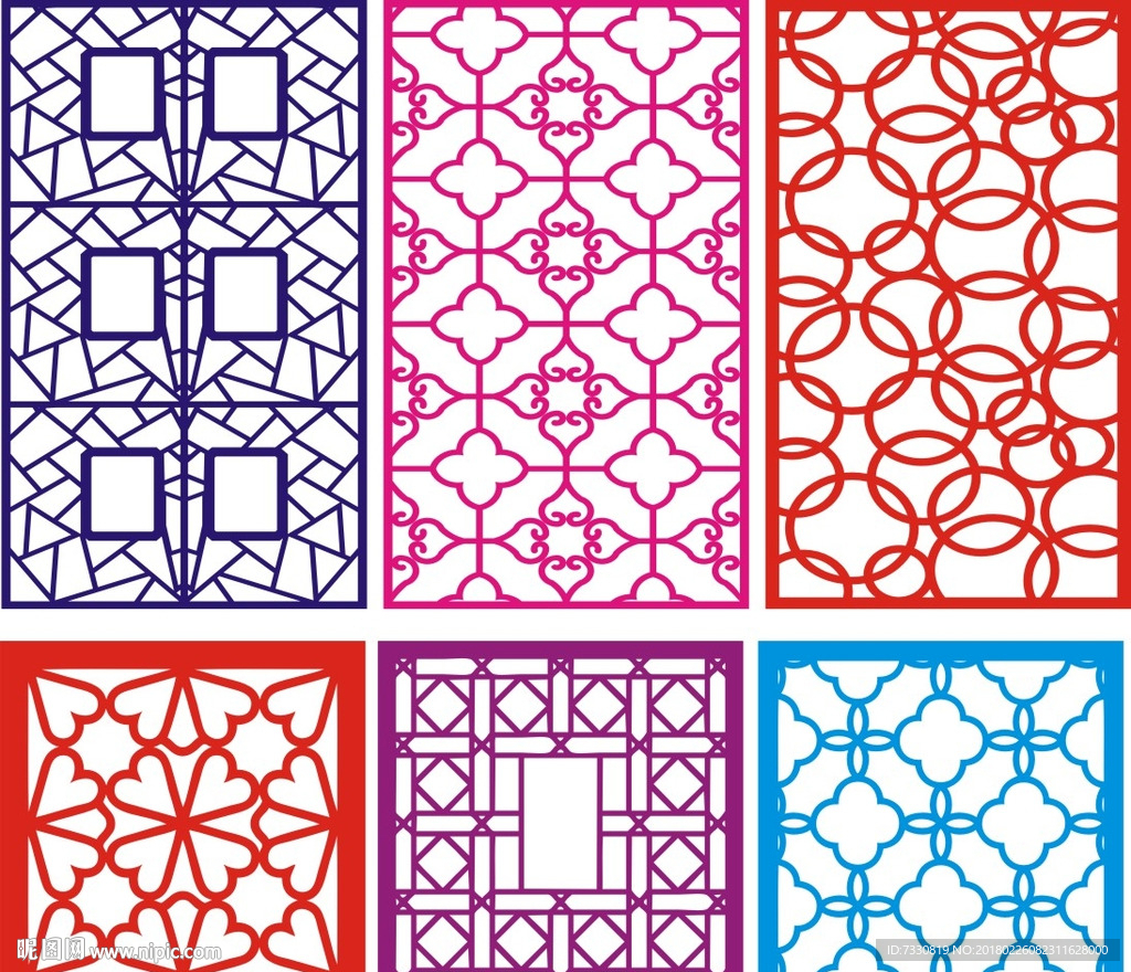 漏窗 雕花 屏风  隔断