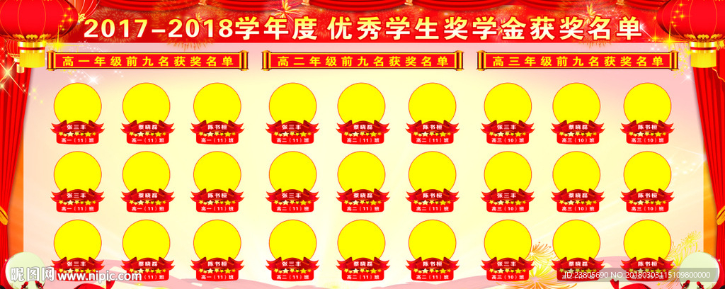 月考高考奖学金获奖名单