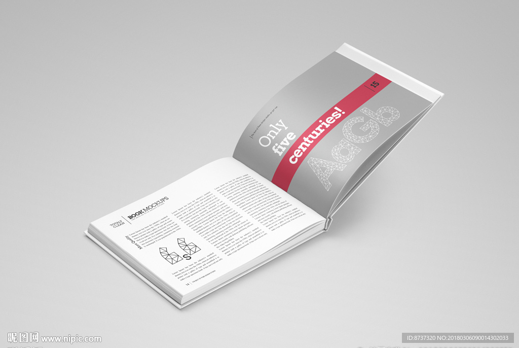 通用高档画册封面展示样机