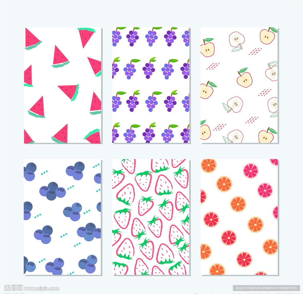 水果图案设计